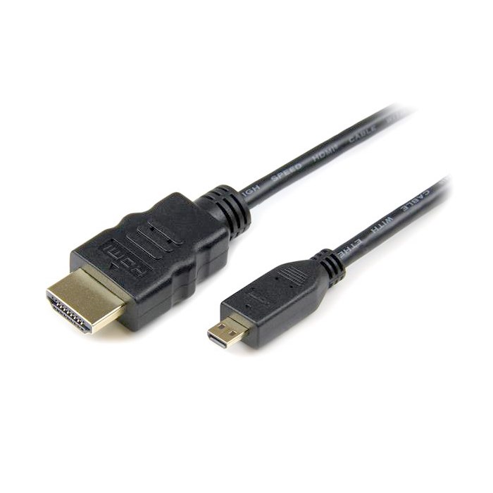 The official Raspberry Pi micro HDMI to standard HDMI cable designed for  the Raspberry Pi 4 computer