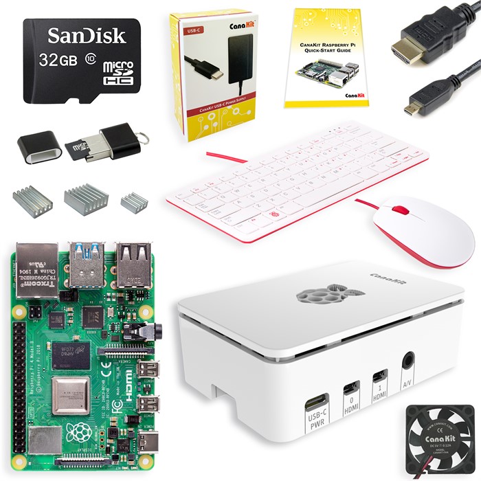 Raspberry Pi 4 Model B - 2 GB RAM : ID 4292 : $45.00 : Adafruit Industries,  Unique & fun DIY electronics and kits