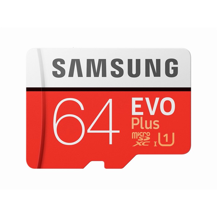 Carte SD Samsung 64 Go Evo Plus UHS 3 compatible Raspberry Pi et