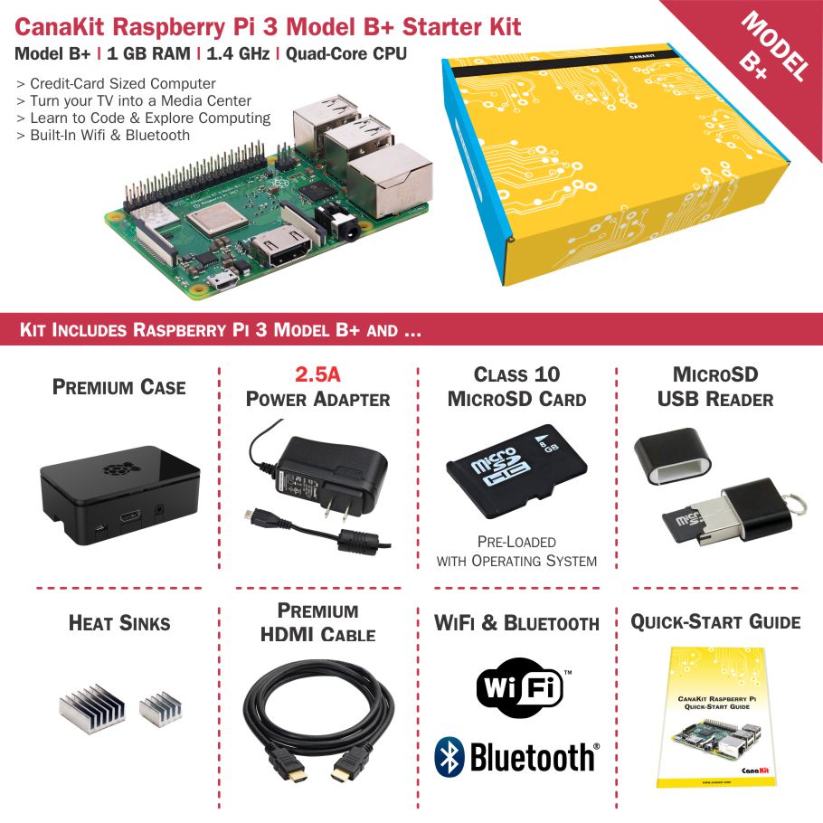 Raspberry Pi 3 Model B+ PI3P - Best Buy